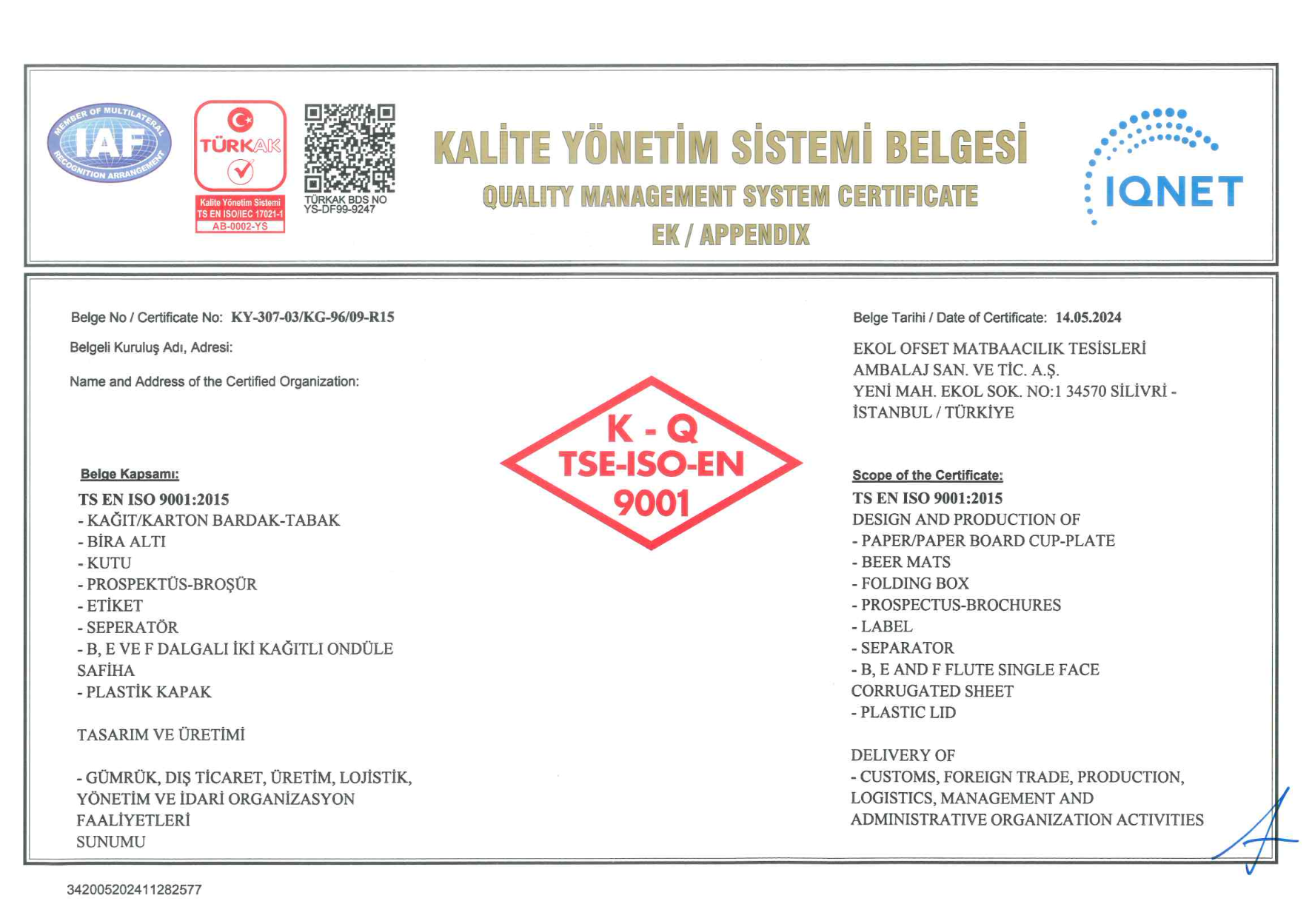Qualitätsmanagement nach internationalen Standards